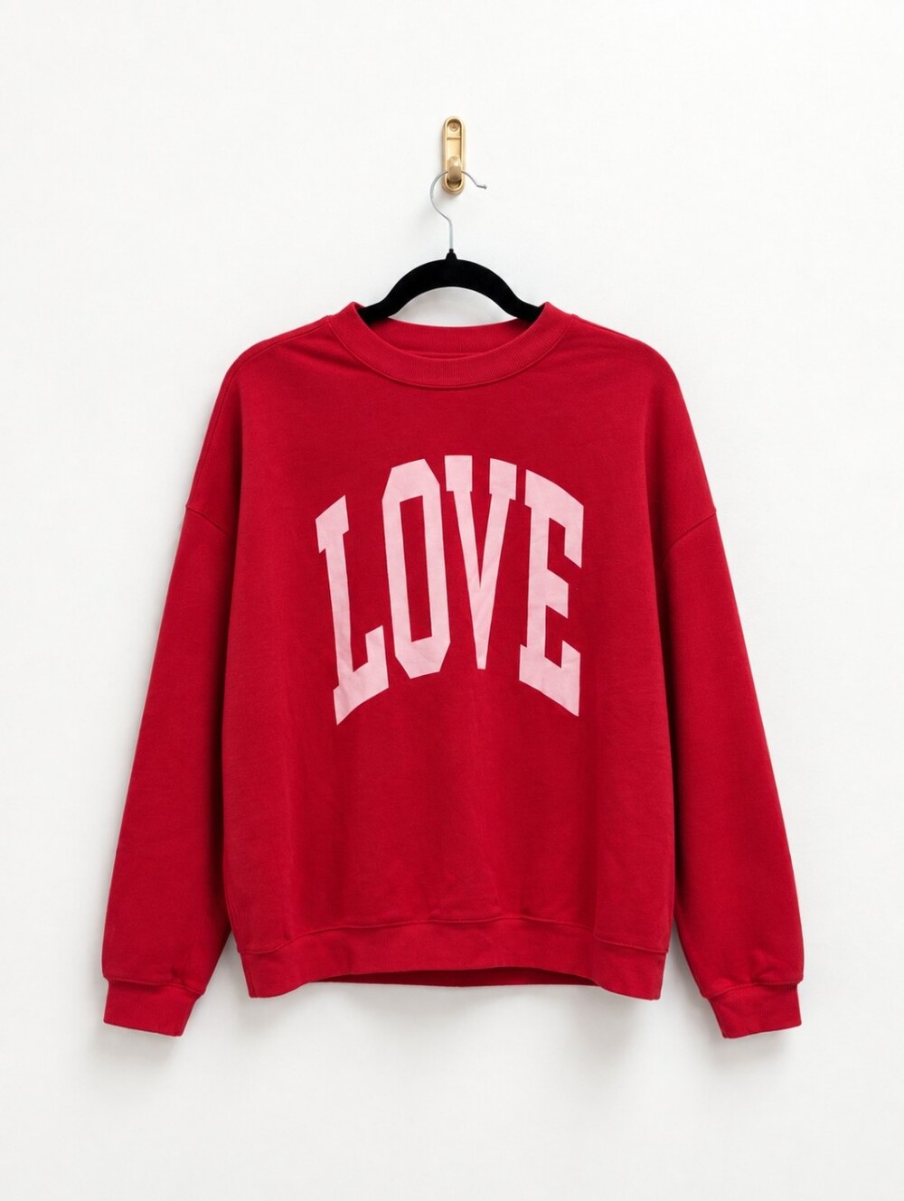 Pink Lily Love Pullover Sweatshirt